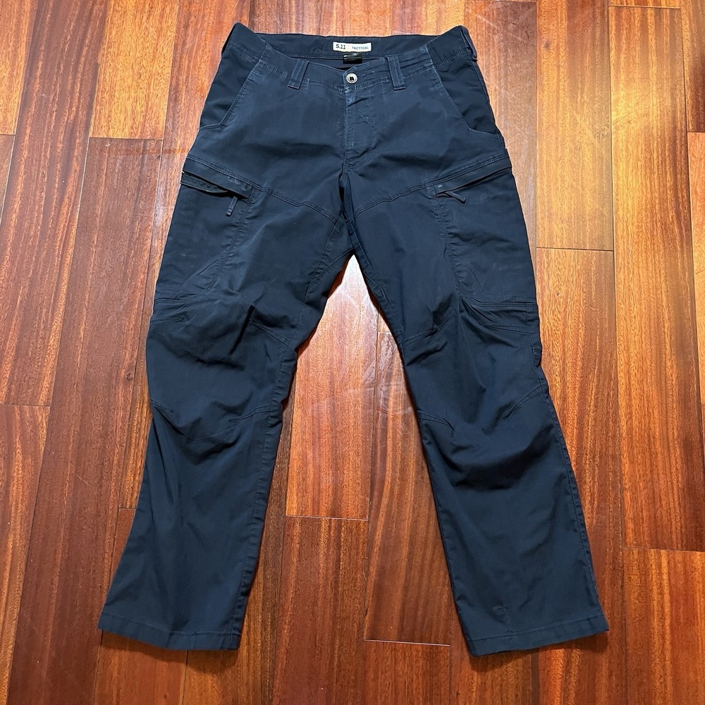 511 Tactical Pants Mens 33x30 Navy Blue Security Pockets Preppy Workwear 74434